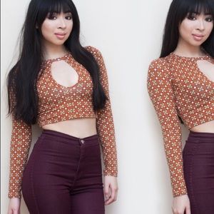 Retro keyhole crop too